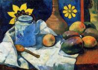 Gauguin, Paul - Still Life with Teapot and Fruit